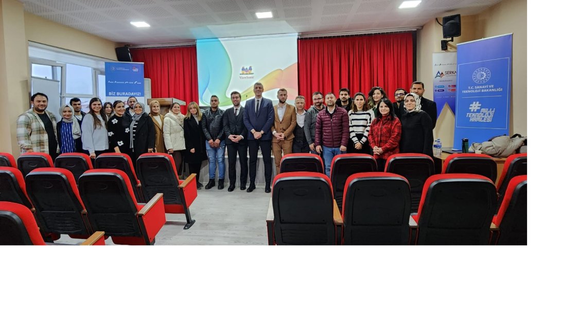  Ulusal Ajans, Serhat Kalkınma Ajansı ve Müdürlüğümüz işbirliğinde gerçekleşen bilgilendirme toplantısında ilimizden her kademeden gelen gönüllü yaklaşık 100 öğretmene Ankara Ulusal Ajans'tan gelen 2 uzman tarafından Erasmus + programı hakkında bilgi veri
